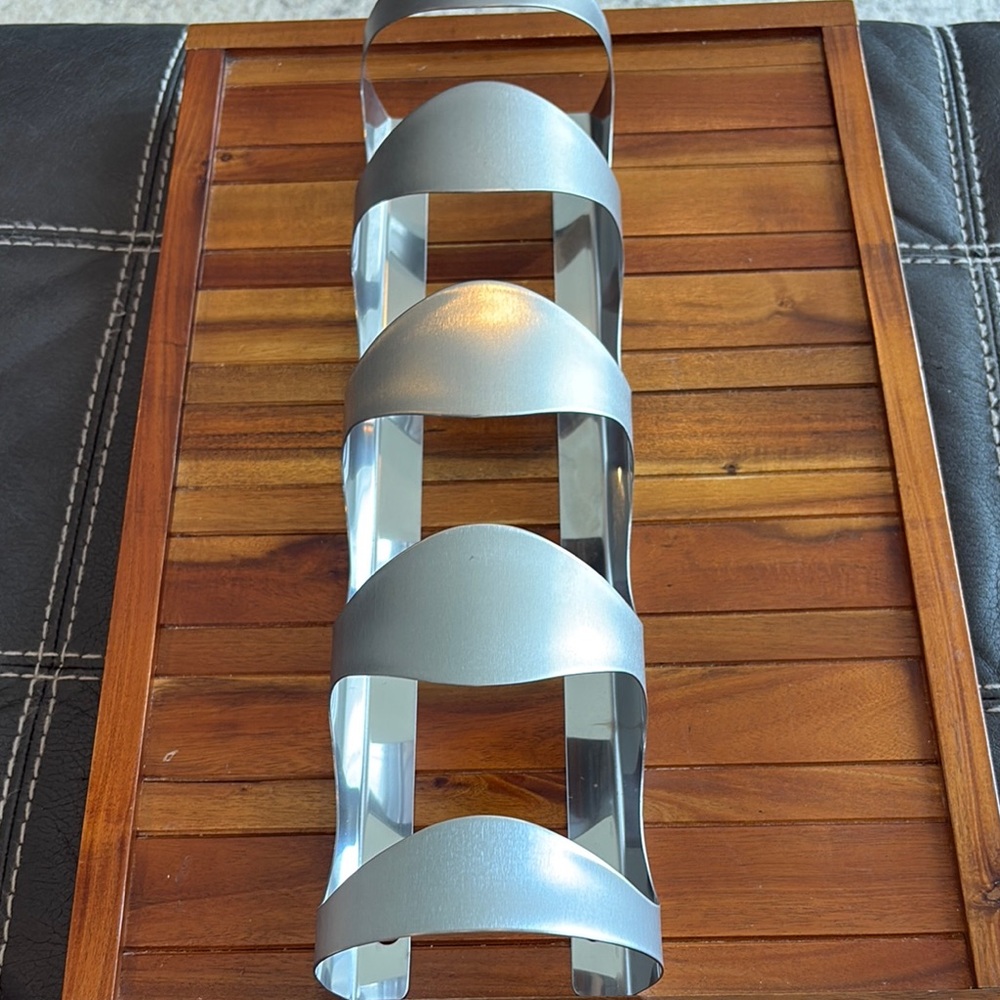 IKEA Silver Wine Rack